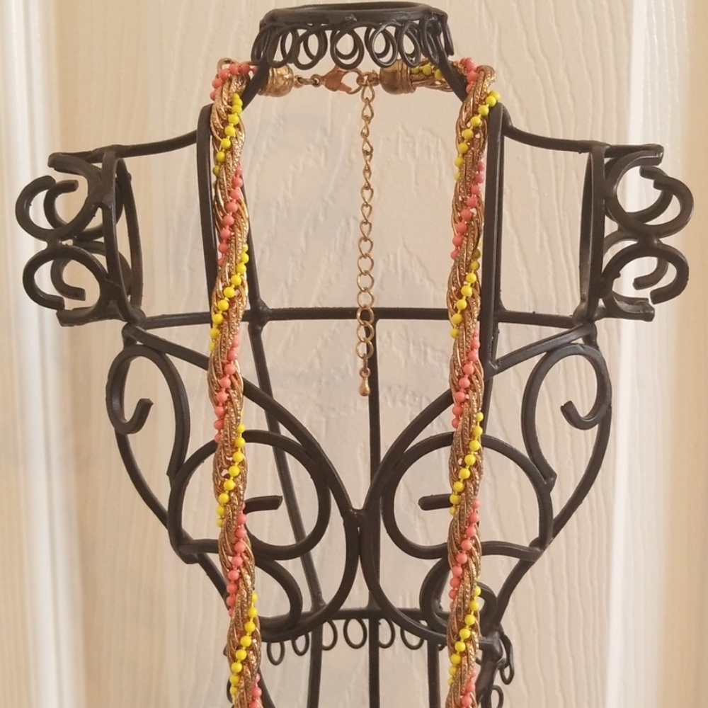 Necklace - Rose Gold, Yellow, Pink